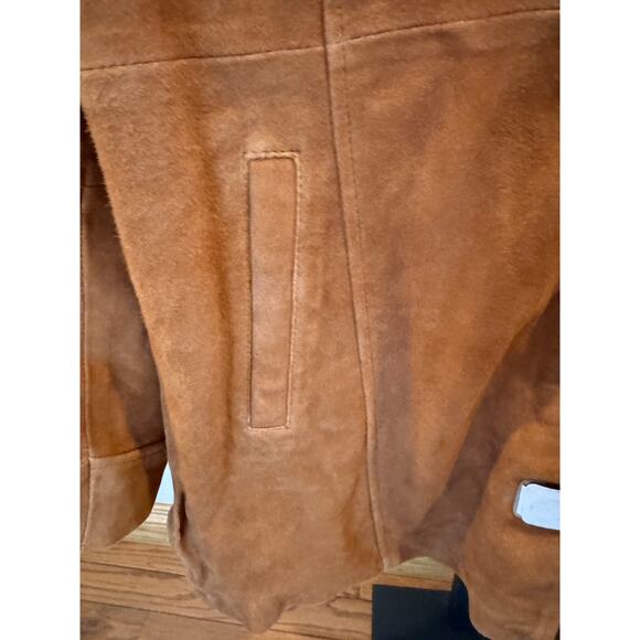 Decrum Kandis Women’s Real Suede Coat – Light Brown – Size XL – NWT - Picture 7 of 11